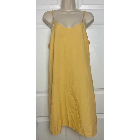 Nanette Lepore Other - Nanette Lepore Yellow Chemise Cami Dress